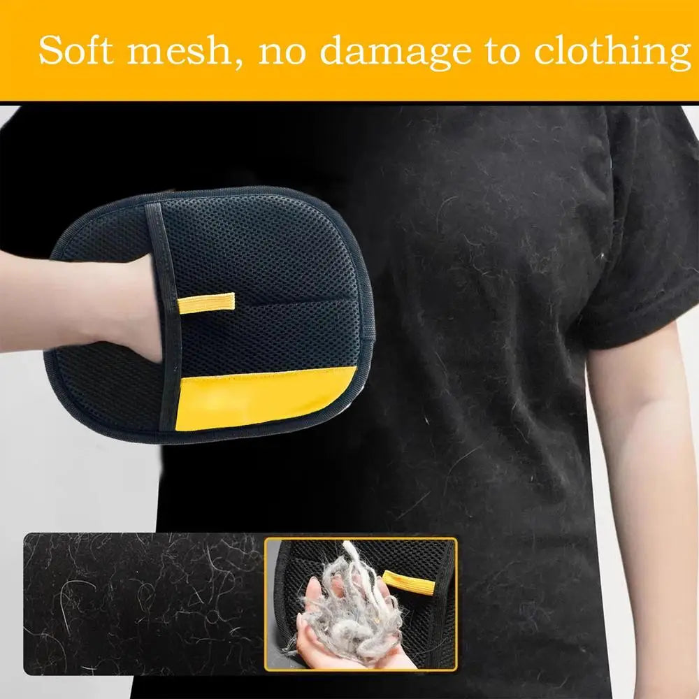 "FurMate™ Dual-Action Pet Grooming Glove"