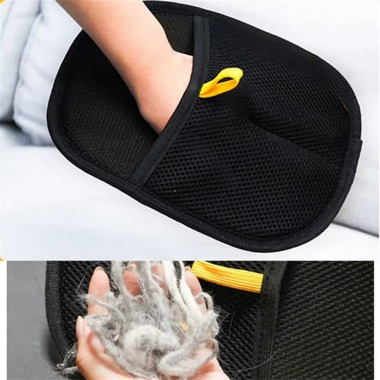 "FurMate™ Dual-Action Pet Grooming Glove"